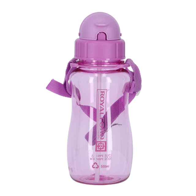 زجاجة ماء للأطفال 500 مل بنفسجي Royalford - 500ML Water Bottle/Purple - 285486