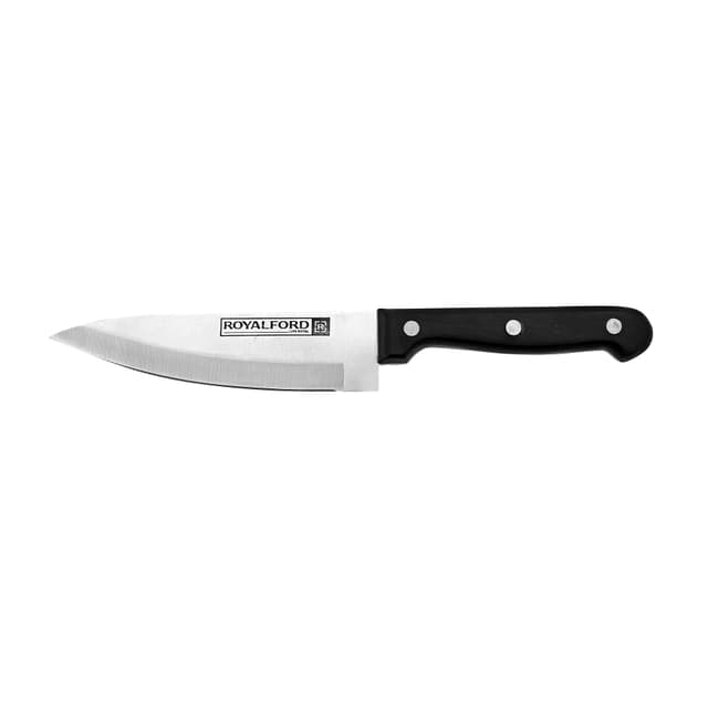 سكين مطبخ صغير حادة من الفولاذ المقاوم للصدأ ، 6 بوصة رويال فورد Royalford Utility Knife - All Purpose Small Kitchen Knife - Ultra Sharp Stainless Steel Blade, 6 Inch