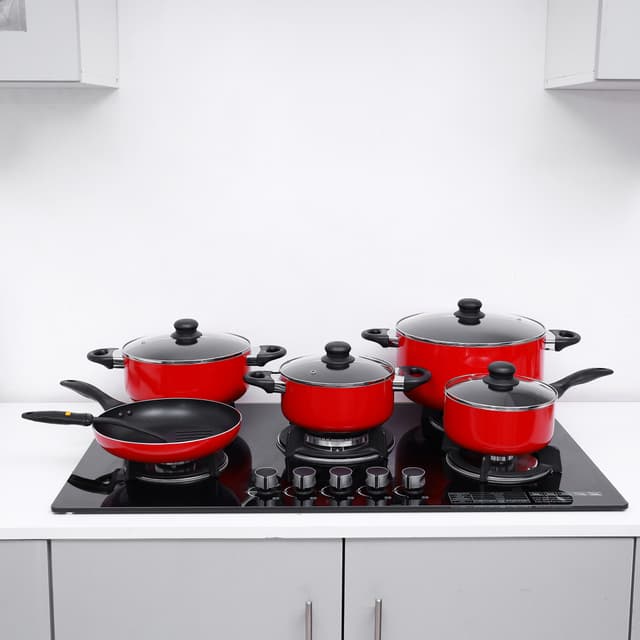 Royalford 10 Pcs Non Stick Cookware Set