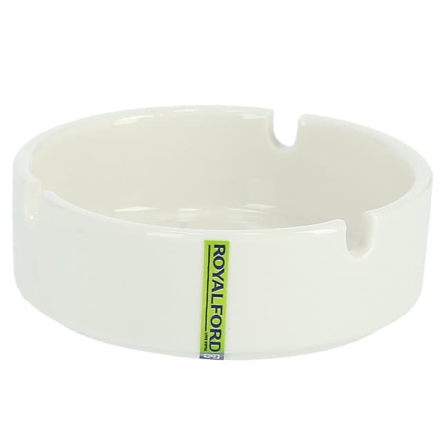صحن سجائر (منفضة) 4 بوصة Royalford - 4" Porcelain Ashtray