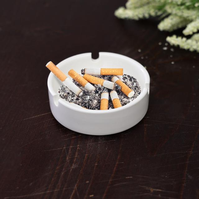 صحن سجائر (منفضة) 4 بوصة Royalford - 4" Porcelain Ashtray - SW1hZ2U6Mzg0OTU2