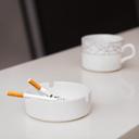 صحن سجائر (منفضة) 4 بوصة Royalford - 4" Porcelain Ashtray - SW1hZ2U6Mzg0OTU0