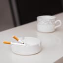 صحن سجائر (منفضة) 4 بوصة Royalford - 4" Porcelain Ashtray