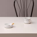 صحن سجائر (منفضة) 4 بوصة Royalford - 4" Porcelain Ashtray