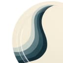 Royalford 11" Melamine Ware Super Rays Deep Plate - Soup Plates Pasta Plates