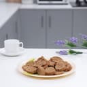 صحن دائري ميلامين 11 بوصة بيج وأخضر من رويال فورد Royalford Melamine Ware Super Rays Dinner Plate