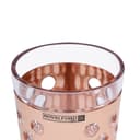 كأس أكرليك بتصميم غولد روز - 440 مل Rose Gold Acrylic Glass - Royalford