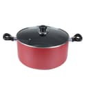 Royalford 10 Pcs Aluminum Non-Stick Cookware Set - Portable Cool Touch Handle Heat Resistant Handles