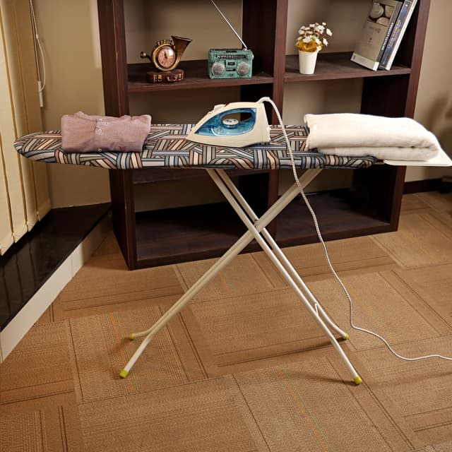 Royalford 110 X 34 Cm Ironing Board With Steam Iron Rest, Heat Resistant, Contemporary Lightweight - 173275