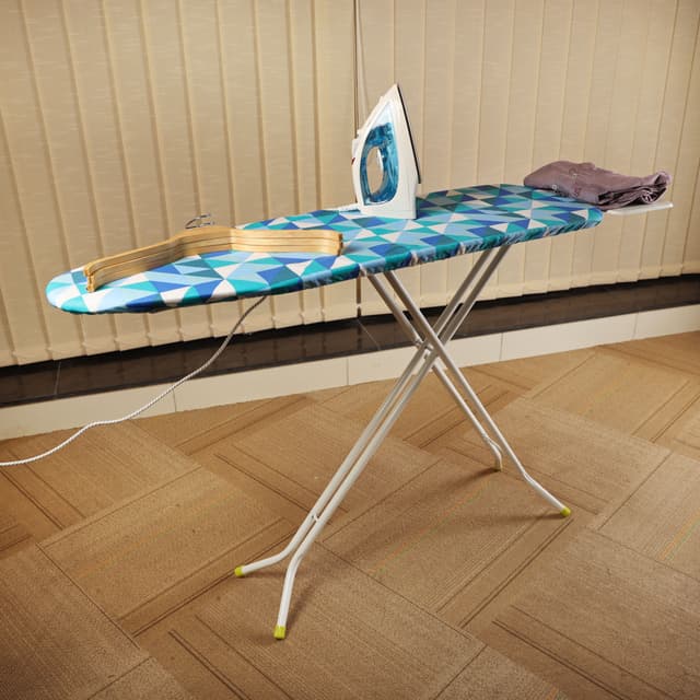 Royalford 110 X 34 Cm Ironing Board With Steam Iron Rest, Heat Resistant, Contemporary Lightweight - 173276