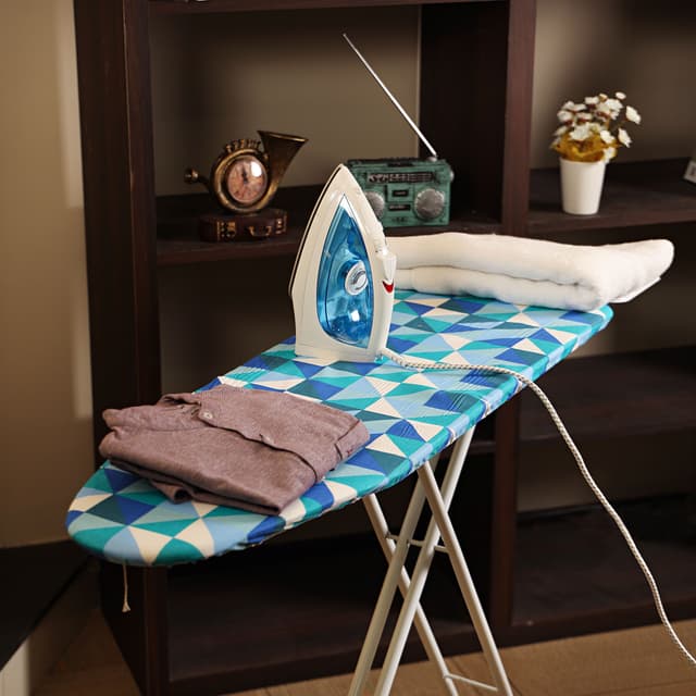 Royalford 110 X 34 Cm Ironing Board With Steam Iron Rest, Heat Resistant, Contemporary Lightweight - 173272