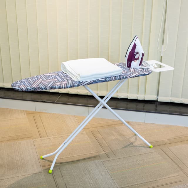 Royalford 110 X 34 Cm Ironing Board With Steam Iron Rest, Heat Resistant, Contemporary Lightweight - 173266