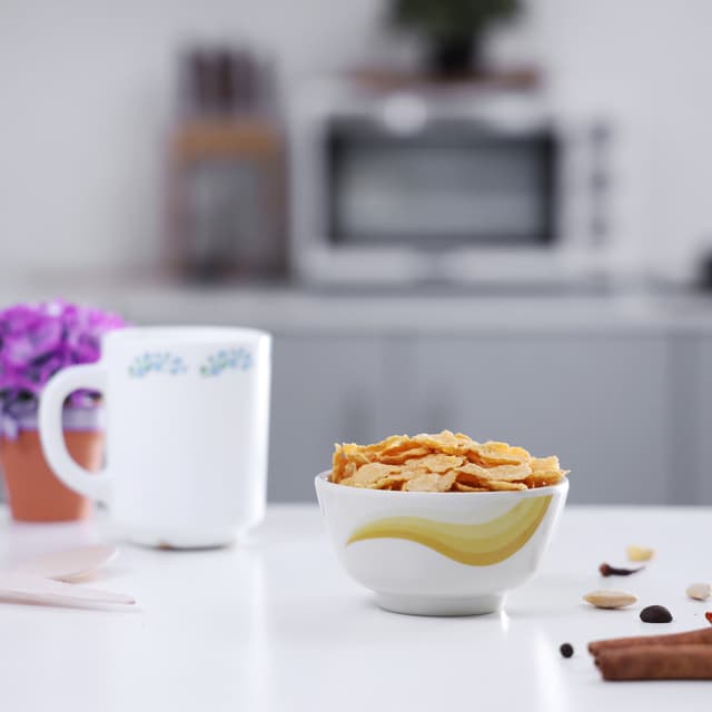 وعاء عميق ميلامين 3.5 بوصة Royalford - 3.5-Inch Melamine Ware Super Rays Round Bowl