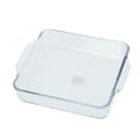 Royalford 1.5L Baking Tray - Square Roasting & Baking Tray - Oven Safe Glass Roaster Pan - Fridge
