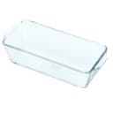 طبق فرن زجاجي (بيريكس) 800 مل Royalford - Glass Loaf Dish 800Ml - Rectangular Roasting & Baking Tray - Oven Safe Glass Loaf Pan - 168944