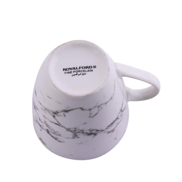 كوب قهوة خزف 350 مل بيج وأسود من رويال فورد Royalford Stoneware Coffee Mug