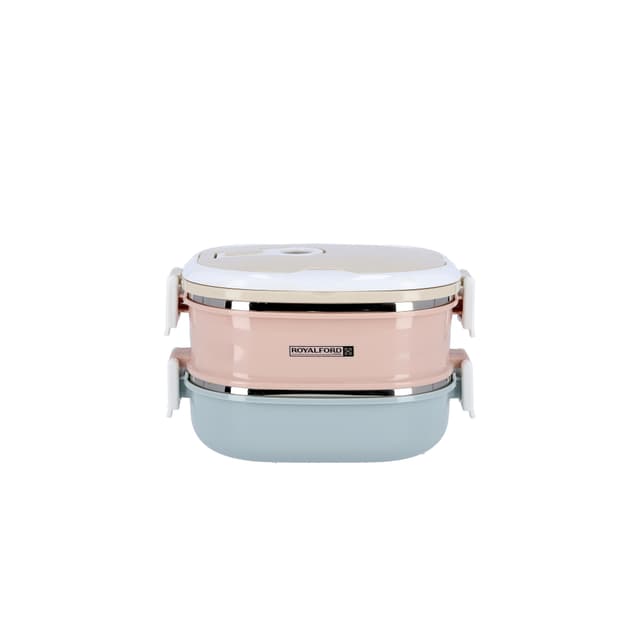 صندوق غداء بسعة 1400 مل بطبقتين Lunch Box - Royalford