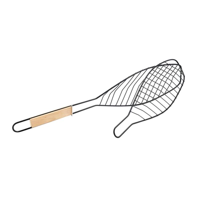 شبك شواية سمك ستانلس ستيل مطلي بالكروم Royalford - Fish Barbecue Grill -  Stainless Steel Grill