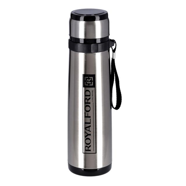 Royalford 800Ml Stainless Steel Vacuum Bottle - Portable Stainless Steel Flask & Water Bottle - Hot - SW1hZ2U6NDA2ODU5