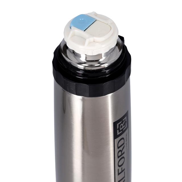 Royalford 800Ml Stainless Steel Vacuum Bottle - Portable Stainless Steel Flask & Water Bottle - Hot