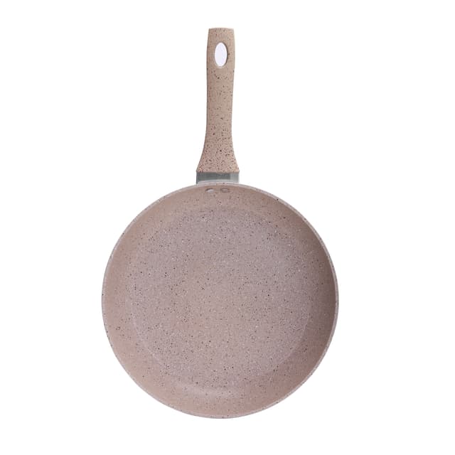 مقلاة (طاوة) جرانيت 24 سم - بيج Royalford 24CM GraniteCoated Smart Fry pan - 174882