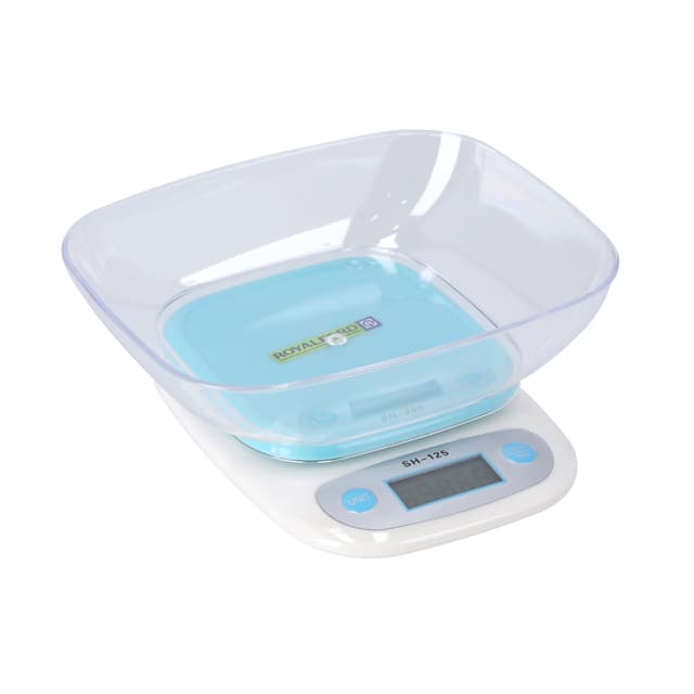 Royalford Digital Kitchen Scale - Kitchen Food Scale And Multifunction Weight Scale With Transparent