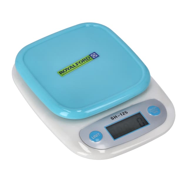 Royalford Digital Kitchen Scale - Kitchen Food Scale And Multifunction Weight Scale With Transparent