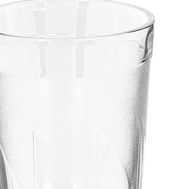 Royalford 6Pcs 8Oz Glass Tumbler - Portable Water Drinking Glass