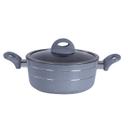 Royalford 9Pcs Smart Aluminium Cookware Set - Durable Marble Coating, High-Quality Forged Aluminium