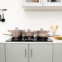 طقم آواني طهي ألمنيوم 9 قطع Royalford 9Pc Aluminium Cookware Set - SW1hZ2U6NDA3MTg4