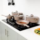 طقم آواني طهي ألمنيوم 9 قطع Royalford 9Pc Aluminium Cookware Set - SW1hZ2U6NDA3MTg2