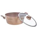 طقم آواني طهي ألمنيوم 9 قطع Royalford 9Pc Aluminium Cookware Set - SW1hZ2U6NDA3MjAy