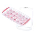 قالب ثلج شكل قلب مع غطاء زهري Royalford - Ice Tray with Lid/Pink - SW1hZ2U6Mzc2OTQ1