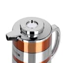دلة قهوة حافظة للحرارة بسعة 1.6 لتر ذهبي | Royalford 1.6L Double Wall Golden Figured Vacuum Flask