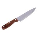 Royalford 8" Chef Knife With Wooden Finish - All-Purpose Small Kitchen Knife - Ultra Sharp Stainless - SW1hZ2U6Mzg0NTE0