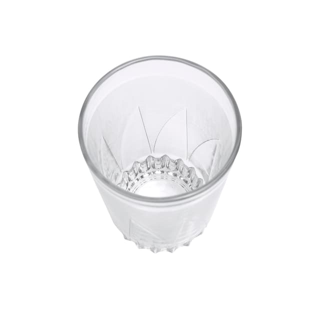 طقم كاسات عصير زجاجي 6 قطع 230 مل Royalford - 6Pcs 230Ml Glass Tumbler - Portable Water Cup Drinking Glass