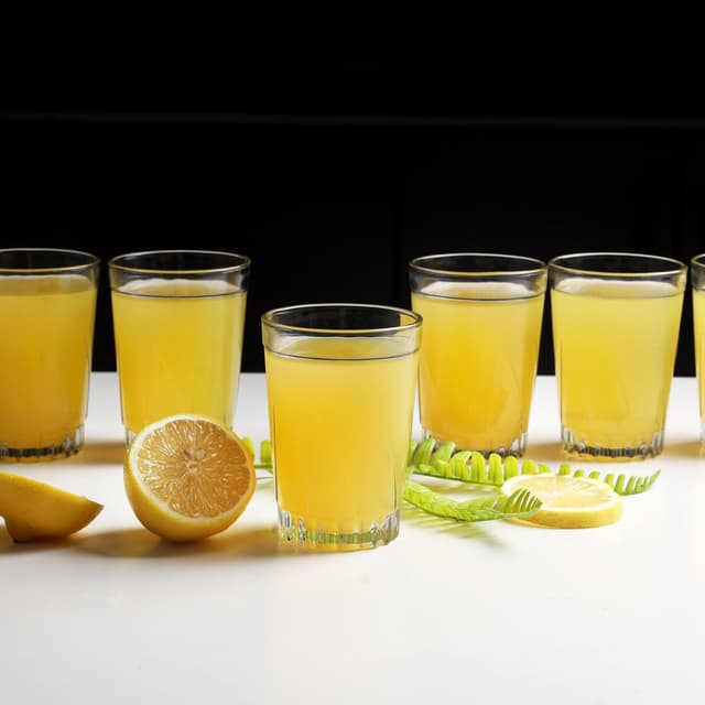 طقم كاسات عصير زجاجي 6 قطع 230 مل Royalford - 6Pcs 230Ml Glass Tumbler - Portable Water Cup Drinking Glass