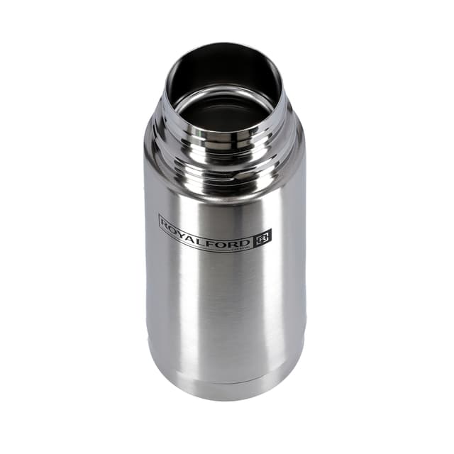 Royalford 350Ml Stainless Steel Vacuum Flask - Heat Insulated Thermos For Keeping Hot/Cold Long Hour