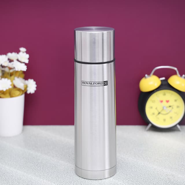 مطارة (ترمس شاي) 750 مل  Royalford Double-wall Stainless Steel Vacuum Flask - 164557