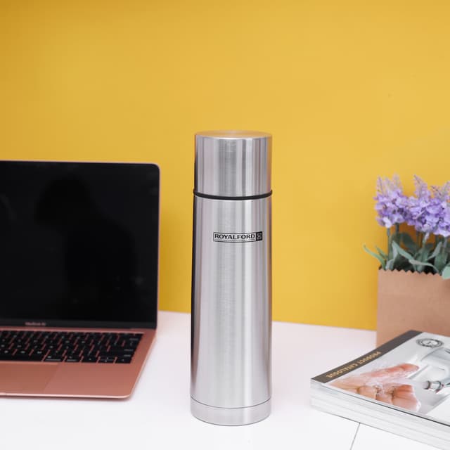 مطارة (ترمس شاي) 750 مل  Royalford Double-wall Stainless Steel Vacuum Flask - 164555