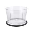 Royalford 3Pcs Blades & Egg Beater 1200ML Push Handle Chopper Salad Maker RF9784