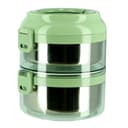 سفرطاس ( 1.6 لتر ) طبقتين - اخضر Royalford -  Lunch Box - Portable Stainless Steel