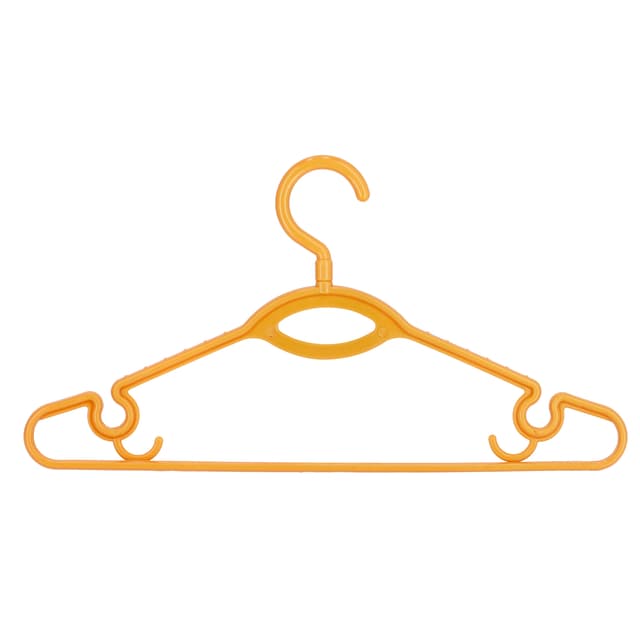 مجموعة علاقات ملابس 6 قطع Royalford - Hanger- 6Pcs/Set/Yellow