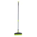 مكنسة عصا يدوية قابلة للطي ستانلس ستيل أخضر رويال فورد Royalford Green Stainless Steel Foldable Foldable Broom With Telescopic Steel Pole