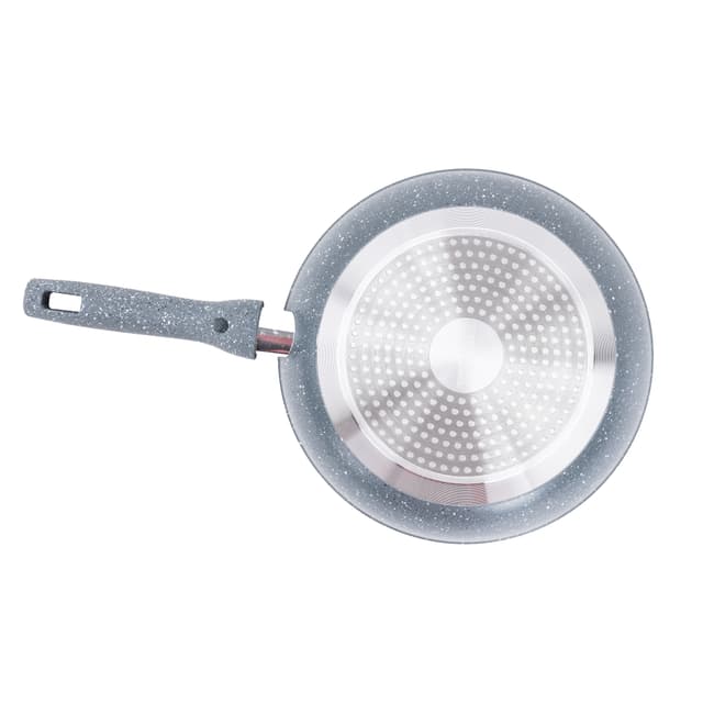 طقم قدور طبخ ومقلاية 10 قطع من رويال فورد Royalford RF9838GR 10 PCS Cookware Set