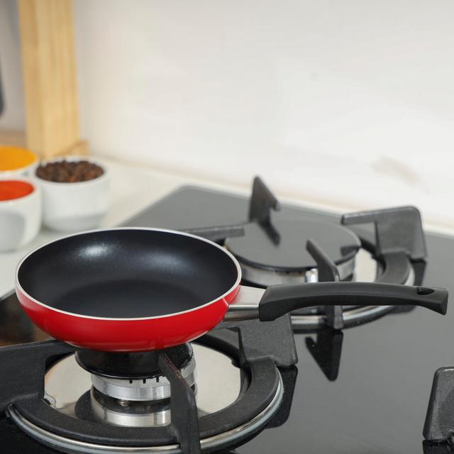 مقلاة ألمنيوم 14 سم غير لاصقة رويال فورد Royalford Mini Frying Pan - SW1hZ2U6MzczNjk5