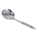 Royalford Stainless Steel Skimmer (34X11.3Cm)- Slotted Skimmer Spoon With Stainless Steel Handle