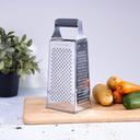 بشارة جبن و خضار ستانلس ستيل 10 بوصة Royalford 4-Sided Grater 10" Stainless Steel Slicer - SW1hZ2U6Mzg5Njk0