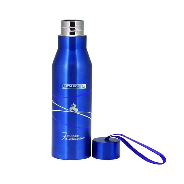 Royalford 950ML Dou.Wall SS Vacuum Bottle/Blue - 168504