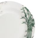 Royalford Melamine Ware Soup Plates, 8 Inch, RF9888 | Plate with Elegant Bamboo Design | Ideal for Soup, Desserts, Ice Cream & More - SW1hZ2U6NDI3MTM2